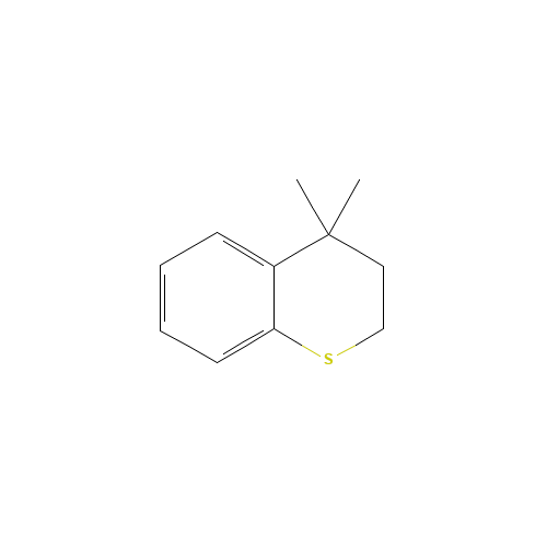 4,4-dimethyl-2,3-dihydrothiochromene (CAS: 66165-06-8) - Chemical Structure and Molecular Formula 