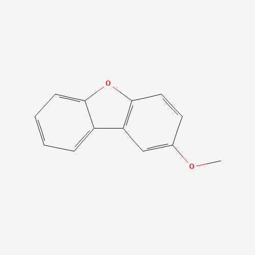 2-methoxydibenzofuran (CAS: 20357-70-4) - Chemical Structure and Molecular Formula 
