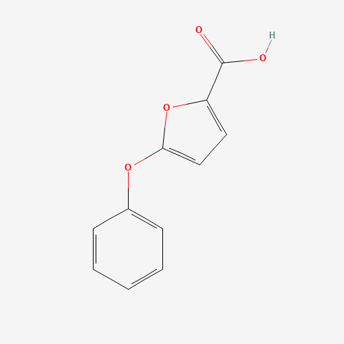 5-phenoxyfuran-2-carboxylic acid (CAS: 60698-32-0) - Chemical Structure and Molecular Formula 