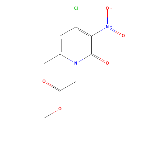 ethyl 2-(4-chloro-6-methyl-3-nitro-2-oxopyridin-1-yl)acetate (CAS: 210704-75-9) - Related Chemical Product