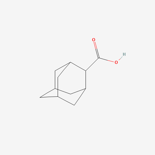 adamantane-2-carboxylic acid (CAS: 15897-81-1) - Chemical Structure and Molecular Formula 