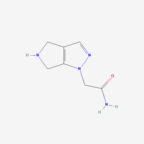 2-(5,6-dihydro-4H-pyrrolo[3,4-c]pyrazol-1-yl)acetamide (CAS: 1270029-93-0) - Related Chemical Product