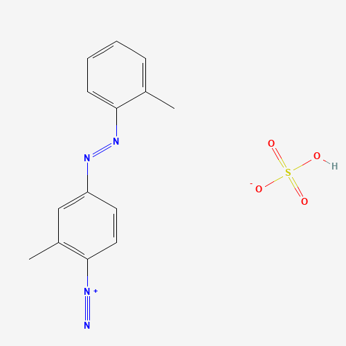 hydrogen sulfate;2-methyl-4-[(2-methylphenyl)diazenyl]benzenediazonium (CAS: 101-89-3) - Related Chemical Product
