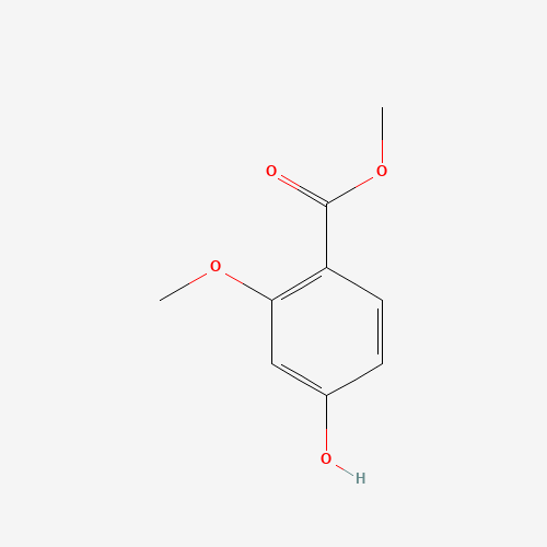 methyl 4-hydroxy-2-methoxybenzoate (CAS: 28478-46-8) - Chemical Structure and Molecular Formula 