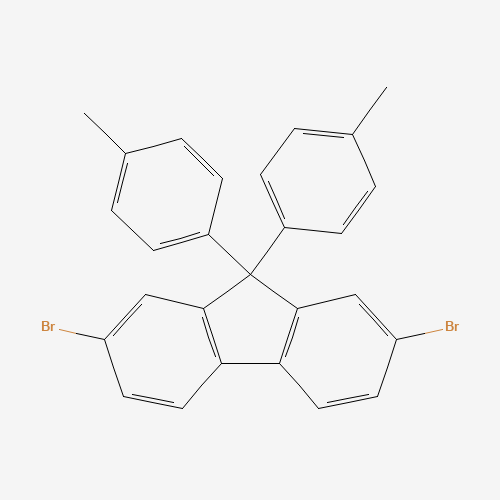 2,7-dibromo-9,9-bis(4-methylphenyl)fluorene (CAS: 357645-37-5) - Related Chemical Product