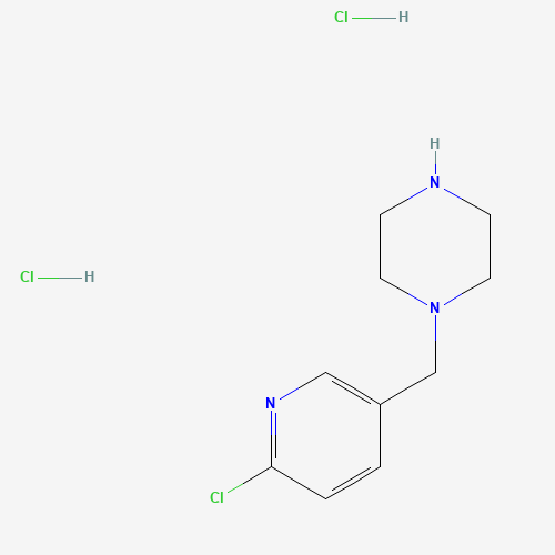 1-[(6-chloropyridin-3-yl)methyl]piperazine;dihydrochloride (CAS: 1185312-79-1) - Related Chemical Product