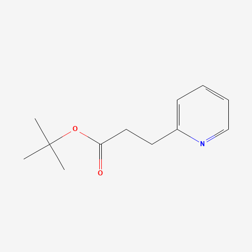 tert-butyl 3-pyridin-2-ylpropanoate (CAS: 342601-68-7) - Chemical Structure and Molecular Formula 