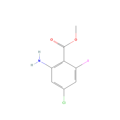 methyl 2-amino-4-chloro-6-iodobenzoate (CAS: 139422-27-8) - Related Chemical Product