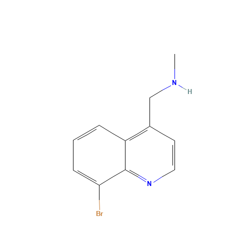1-(8-bromoquinolin-4-yl)-N-methylmethanamine (CAS: 1190322-58-7) - Related Chemical Product