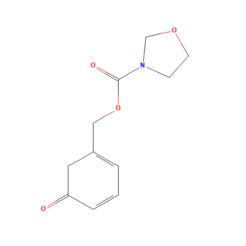 benzyl 5-oxo-1,3-oxazolidine-3-carboxylate (CAS: 55740-06-2) - Chemical Structure and Molecular Formula 