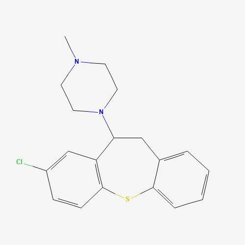 1-(3-chloro-5,6-dihydrobenzo[b][1]benzothiepin-5-yl)-4-methylpiperazine (CAS: 13448-22-1) - Related Chemical Product