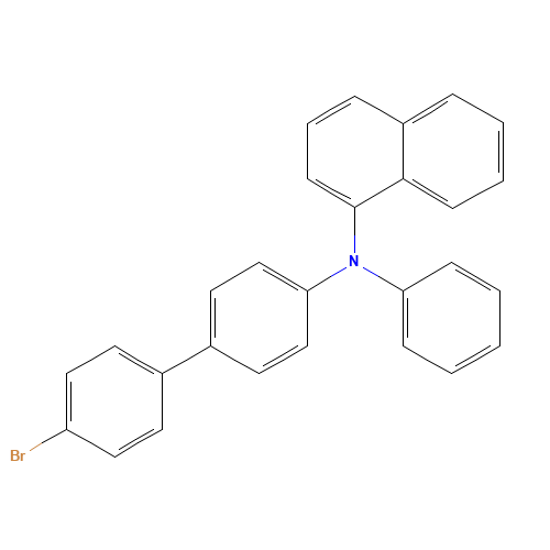 N-[4-(4-bromophenyl)phenyl]-N-phenylnaphthalen-1-amine (CAS: 352359-42-3) - Related Chemical Product