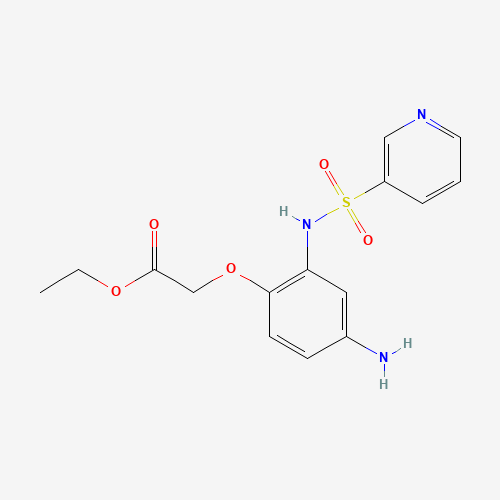 ethyl 2-[4-amino-2-(pyridin-3-ylsulfonylamino)phenoxy]acetate (CAS: 1435973-75-3) - Related Chemical Product