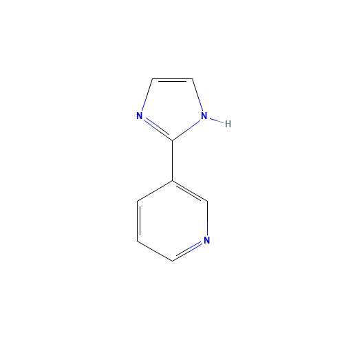 3-(1H-imidazol-2-yl)pyridine (CAS: 13570-00-8) - Related Chemical Product