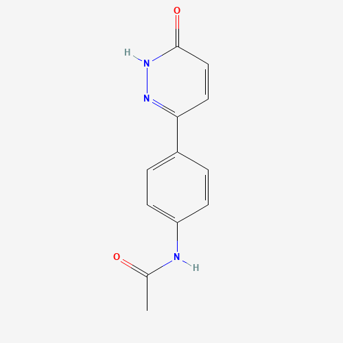 N-[4-(6-oxo-1H-pyridazin-3-yl)phenyl]acetamide (CAS: 54558-04-2) - Related Chemical Product