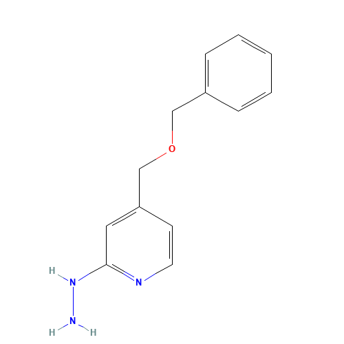 [4-(phenylmethoxymethyl)pyridin-2-yl]hydrazine (CAS: 1131393-03-7) - Related Chemical Product