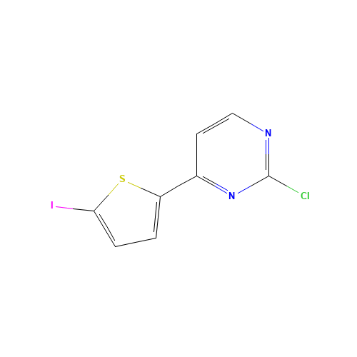 2-chloro-4-(5-iodothiophen-2-yl)pyrimidine (CAS: 893441-77-5) - Related Chemical Product