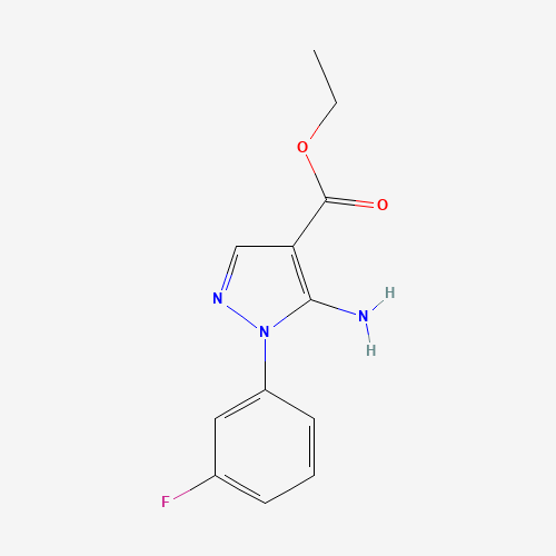 ethyl 5-amino-1-(3-fluorophenyl)pyrazole-4-carboxylate (CAS: 138907-70-7) - Related Chemical Product