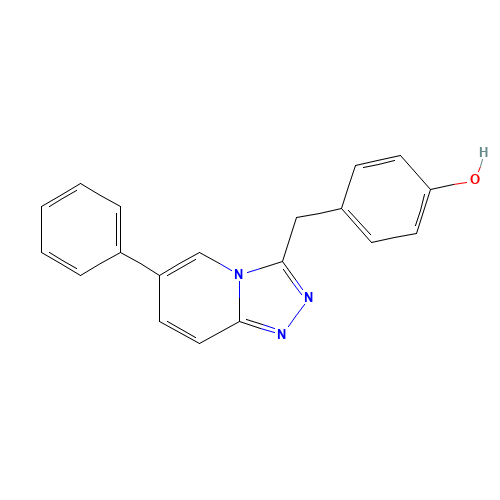 4-[(6-phenyl-[1,2,4]triazolo[4,3-a]pyridin-3-yl)methyl]phenol (CAS: 1002303-04-9) - Related Chemical Product