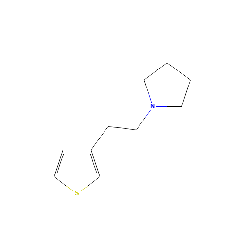 1-(2-thiophen-3-ylethyl)pyrrolidine (CAS: 893442-12-1) - Related Chemical Product