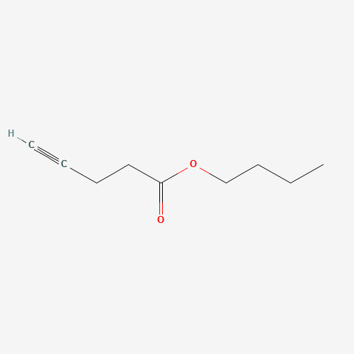 butyl pent-4-ynoate (CAS: 86273-40-7) - Chemical Structure and Molecular Formula 