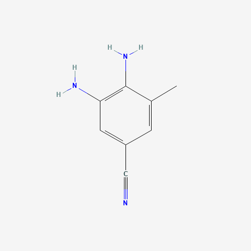 3,4-diamino-5-methylbenzonitrile (CAS: 468741-03-9) - Related Chemical Product
