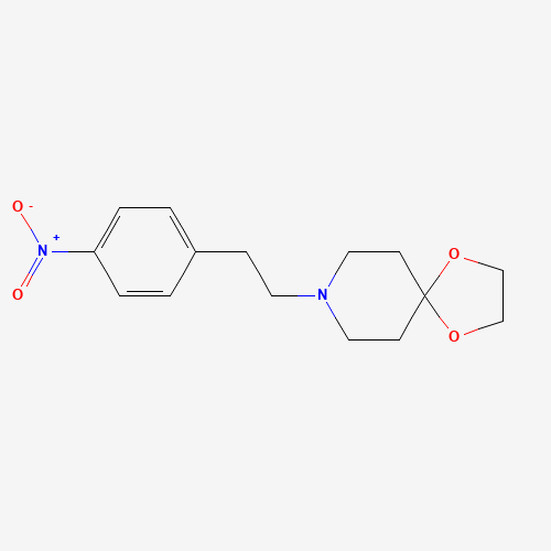 8-[2-(4-nitrophenyl)ethyl]-1,4-dioxa-8-azaspiro[4.5]decane (CAS: 136080-82-5) - Related Chemical Product
