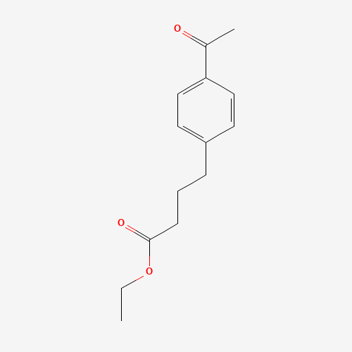ethyl 4-(4-acetylphenyl)butanoate (CAS: 71665-59-3) - Related Chemical Product