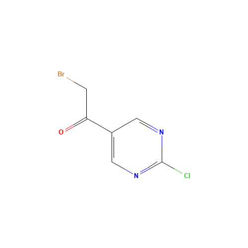 2-bromo-1-(2-chloropyrimidin-5-yl)ethanone (CAS: 1007883-29-5) - Related Chemical Product