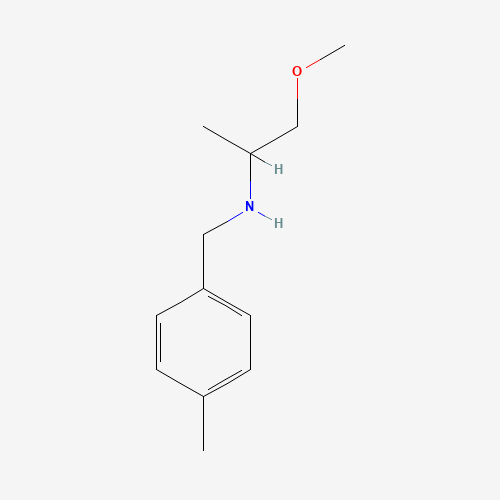 1-methoxy-N-[(4-methylphenyl)methyl]propan-2-amine (CAS: 355814-07-2) - Related Chemical Product