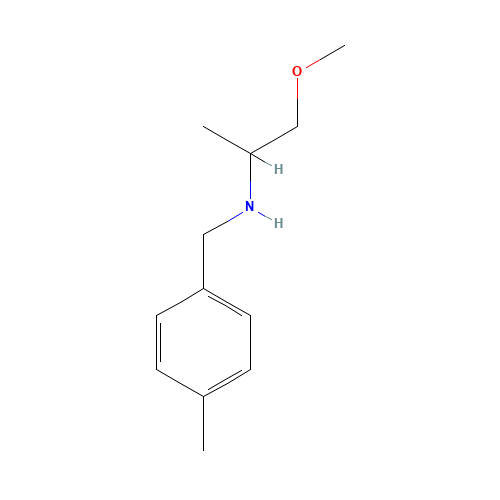 1-methoxy-N-[(4-methylphenyl)methyl]propan-2-amine (CAS: 355814-07-2) - Related Chemical Product