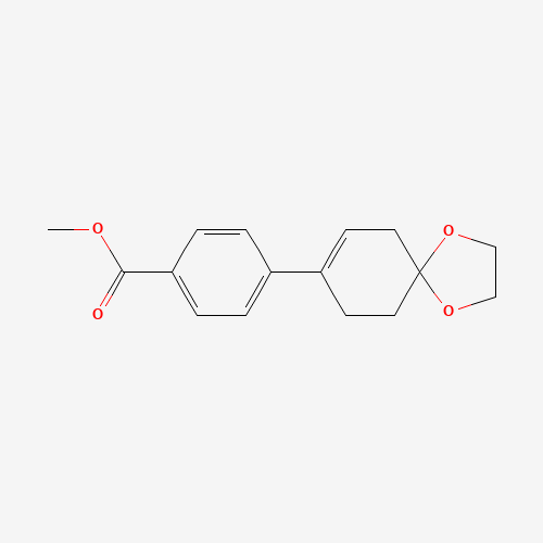 methyl 4-(1,4-dioxaspiro[4.5]dec-7-en-8-yl)benzoate (CAS: 176208-16-5) - Related Chemical Product
