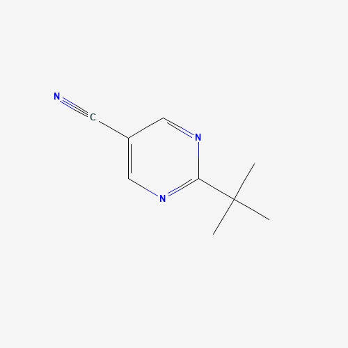 2-tert-butylpyrimidine-5-carbonitrile (CAS: 126230-72-6) - Related Chemical Product
