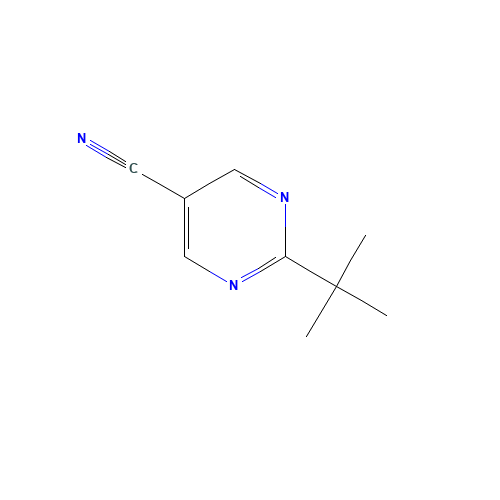 2-tert-butylpyrimidine-5-carbonitrile (CAS: 126230-72-6) - Related Chemical Product