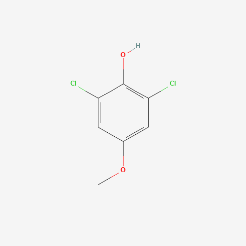 2,6-dichloro-4-methoxyphenol (CAS: 2423-72-5) - Chemical Structure and Molecular Formula 