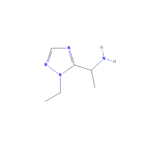 1-(2-ethyl-1,2,4-triazol-3-yl)ethanamine (CAS: 1015846-51-1) - Related Chemical Product