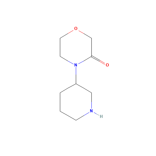 4-piperidin-3-ylmorpholin-3-one (CAS: 933724-55-1) - Related Chemical Product