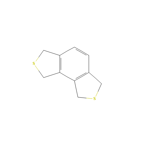 1,3,6,8-tetrahydrothieno[3,4-g][2]benzothiole (CAS: 63458-32-2) - Chemical Structure and Molecular Formula 
