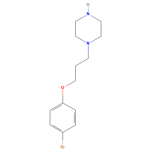 1-[3-(4-bromophenoxy)propyl]piperazine (CAS: 91881-68-4) - Related Chemical Product
