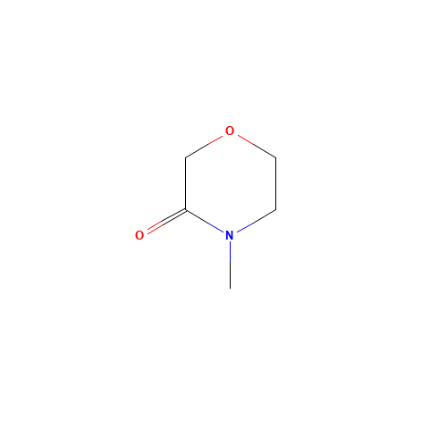 4-methylmorpholin-3-one (CAS: 20721-78-2) - Chemical Structure and Molecular Formula 