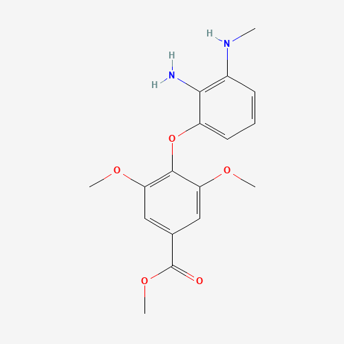 methyl 4-[2-amino-3-(methylamino)phenoxy]-3,5-dimethoxybenzoate (CAS: 866082-32-8) - Related Chemical Product