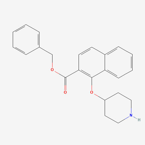 benzyl 1-piperidin-4-yloxynaphthalene-2-carboxylate (CAS: 1443208-80-7) - Related Chemical Product