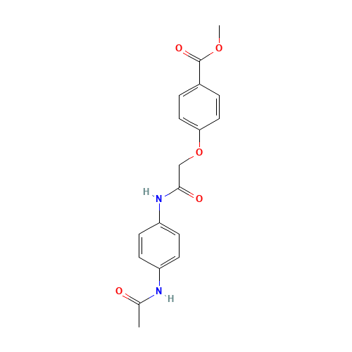 methyl 4-[2-(4-acetamidoanilino)-2-oxoethoxy]benzoate (CAS: 852980-78-0) - Related Chemical Product