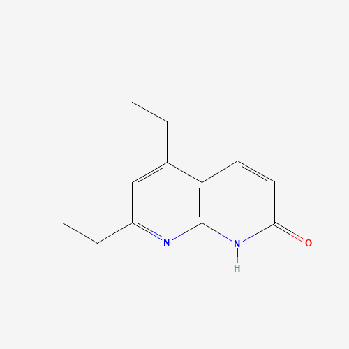 5,7-diethyl-1H-1,8-naphthyridin-2-one (CAS: 69587-87-7) - Related Chemical Product