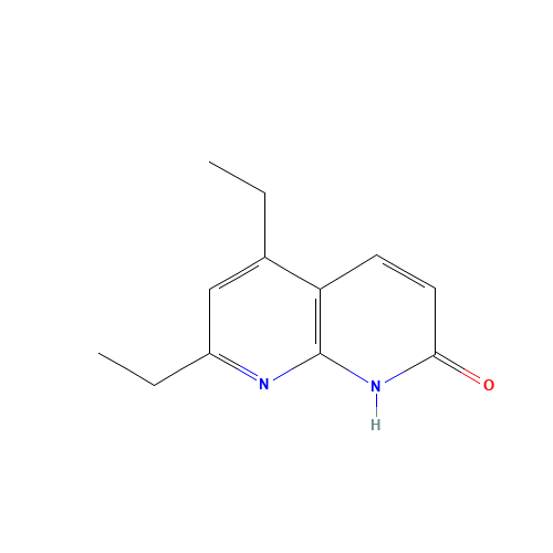 5,7-diethyl-1H-1,8-naphthyridin-2-one (CAS: 69587-87-7) - Related Chemical Product