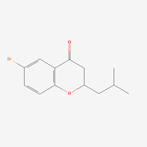 6-bromo-2-(2-methylpropyl)-2,3-dihydrochromen-4-one (CAS: 1504391-21-2) - Related Chemical Product