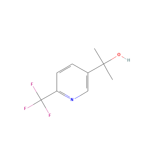 2-[6-(trifluoromethyl)pyridin-3-yl]propan-2-ol (CAS: 1031721-43-3) - Related Chemical Product