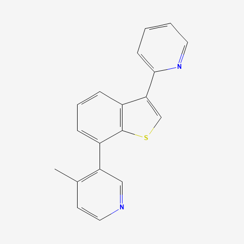 4-methyl-3-(3-pyridin-2-yl-1-benzothiophen-7-yl)pyridine (CAS: 1428881-00-8) - Related Chemical Product