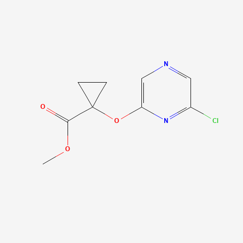 methyl 1-(6-chloropyrazin-2-yl)oxycyclopropane-1-carboxylate (CAS: 1346172-80-2) - Related Chemical Product