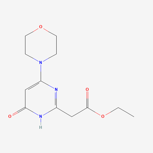 ethyl 2-(6-morpholin-4-yl-4-oxo-1H-pyrimidin-2-yl)acetate (CAS: 1260543-99-4) - Related Chemical Product
